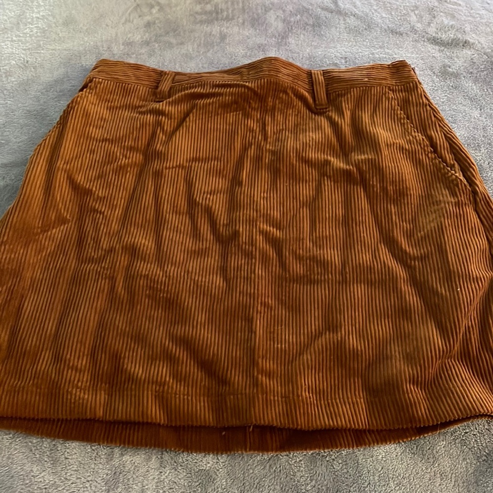 Corduroy skirt